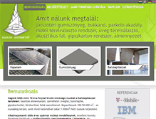 Tablet Screenshot of egoflex.hu
